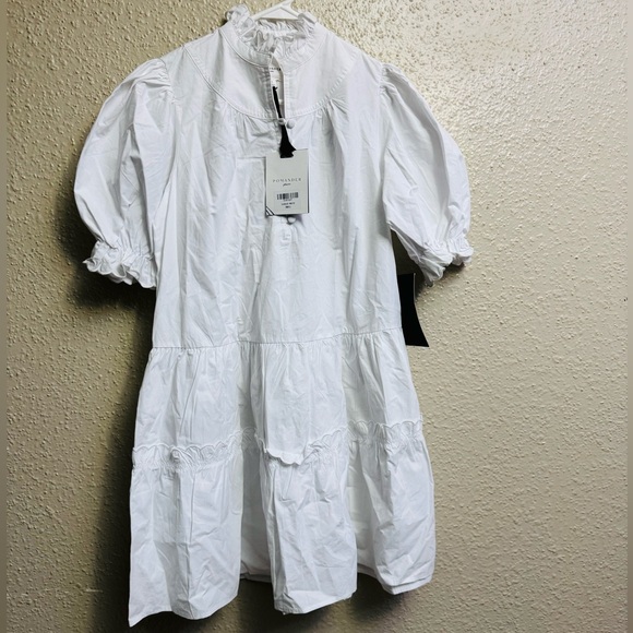 Tuckernuck x Pomander Place White Selene Mini Dress - Picture 6 of 7